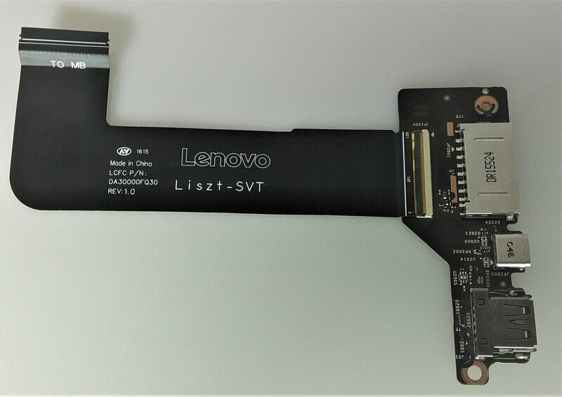 Placa conector lector de tarjeta USB con cable Lenovo Yoga 4 PRO YOGA 900-131SK  DA30000FQ30 , BYG40 NS-A411