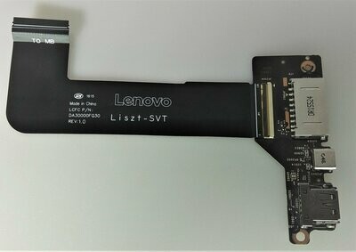 Placa conector lector de tarjeta USB con cable Lenovo Yoga 4 PRO YOGA 900-131SK DA30000FQ30 , BYG40 NS-A411