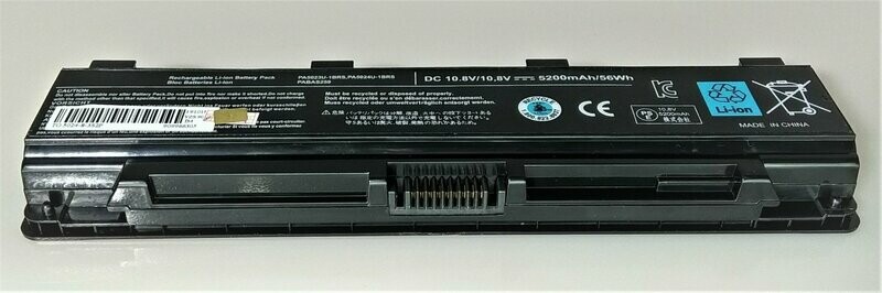 Bateria compatible Li-ion 10.8V 5200mAh  58Wh  PA5024U-1BRS