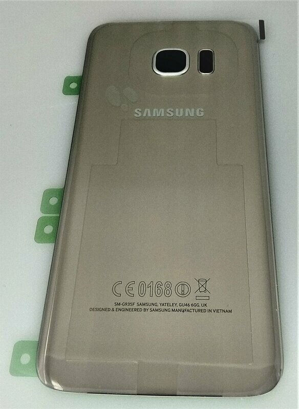 Tapa de bateria Gold para Samsung Galaxy S7 EDGE SM-G935F GH82-11346C (Service Pack)