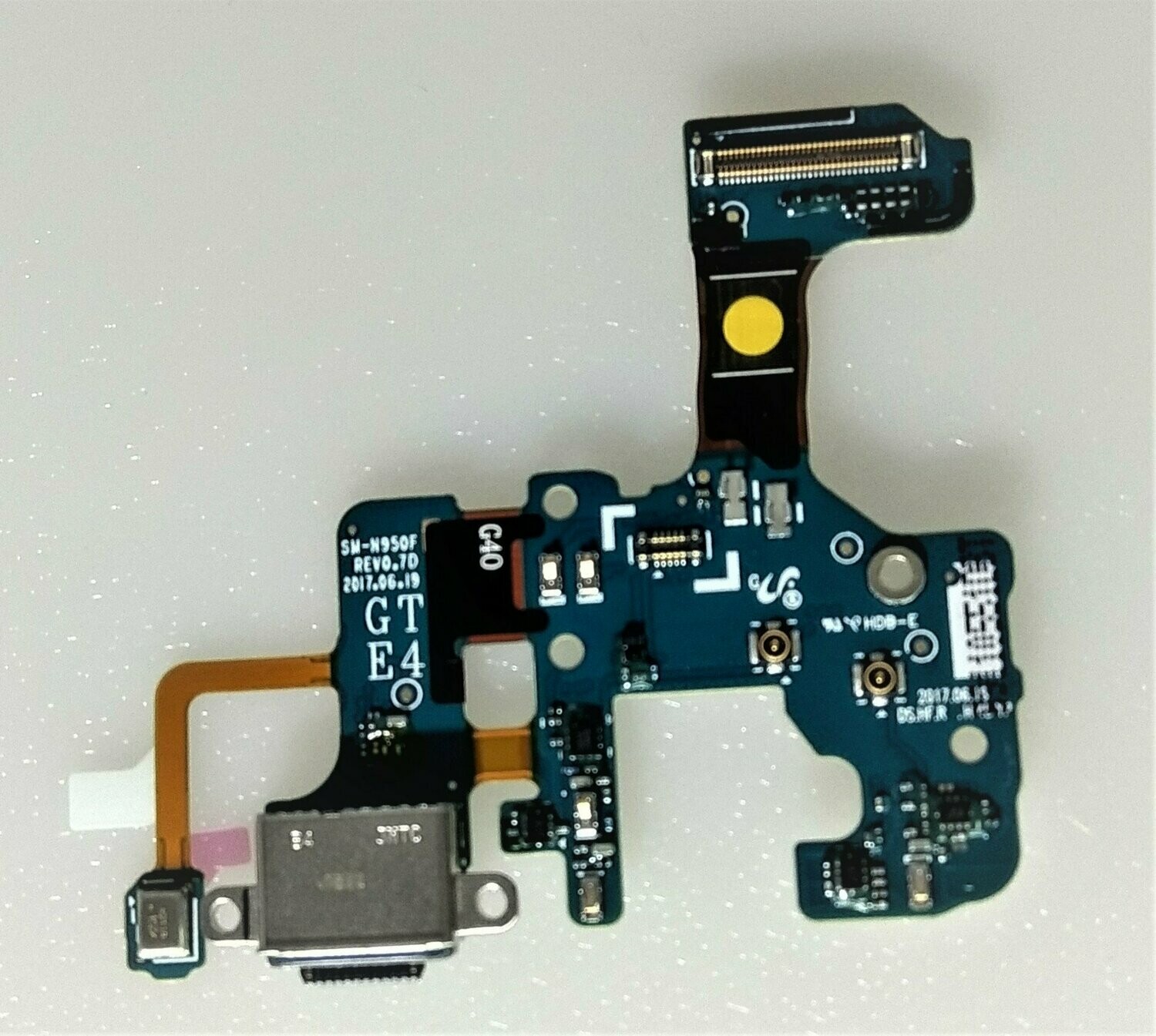 Samsung Galaxy Note 8 SM-N950F USB + microphone flex cable  GH97-21067A
