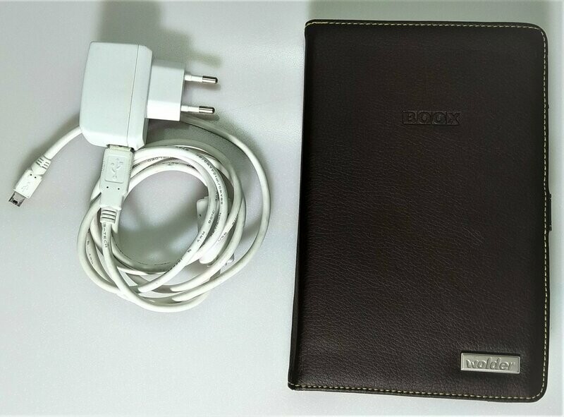 Libro Electronico Wolder Boox WiFi Táctil eBook 6" + Cargador + Funda ( Recuperado )