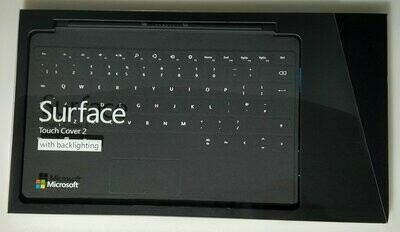 Teclado de acoplamiento completo ( Ingles ) negro Microsoft Surface Touch Cover 2 M5Z-00011