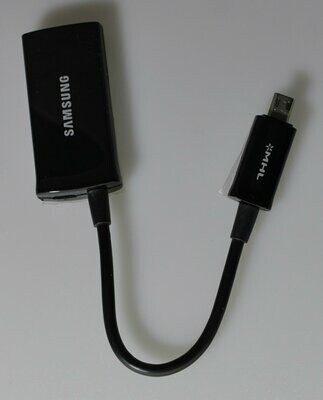 Adaptador MHL micro USB a HDMI HDTV para Samsung Galaxy S3