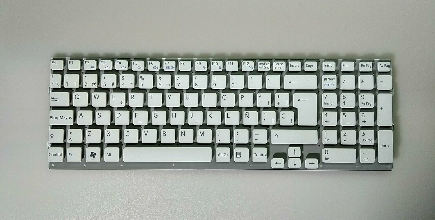 Teclado español blanco Sony Vaio VPC-EB Series 148793041 MP-09L26E0-8861 012-107A-3172-A 148793461