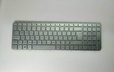 Teclado español plata con marco HP Pavilion DV6-600 Series 665938-071