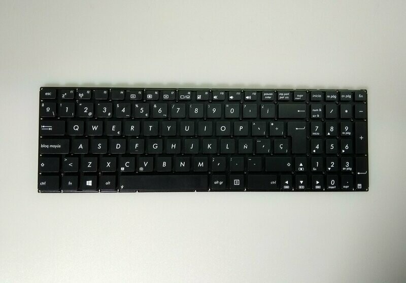 Teclado español negro Asus R556 Series  MP-13K96E0-5283 9Z.N8SSQ.00S
