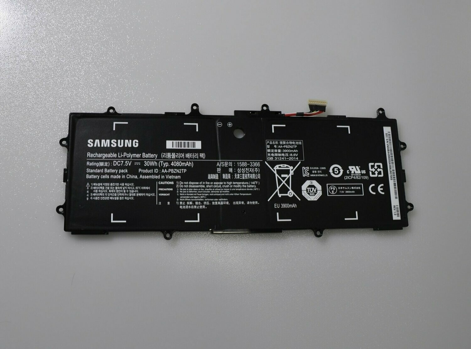 Bateria Original Samsung  4080mAh 30Wh 7.5V  AA-PBZN2TP , BA43-00355A