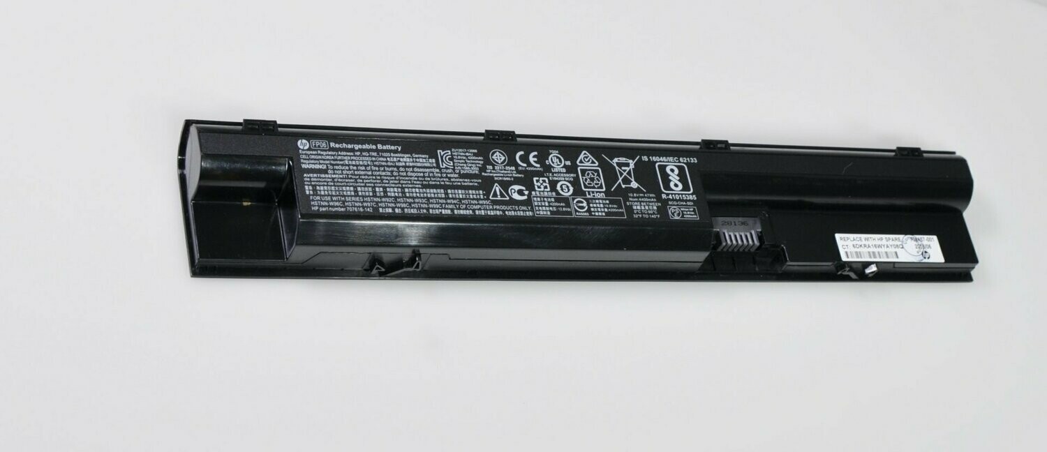 Bateria Original HP PROBOOK 450 G0 - 455 G0 10.8V 4400mAh 47Wh  H6L26AA 707617-421 , 708457-001