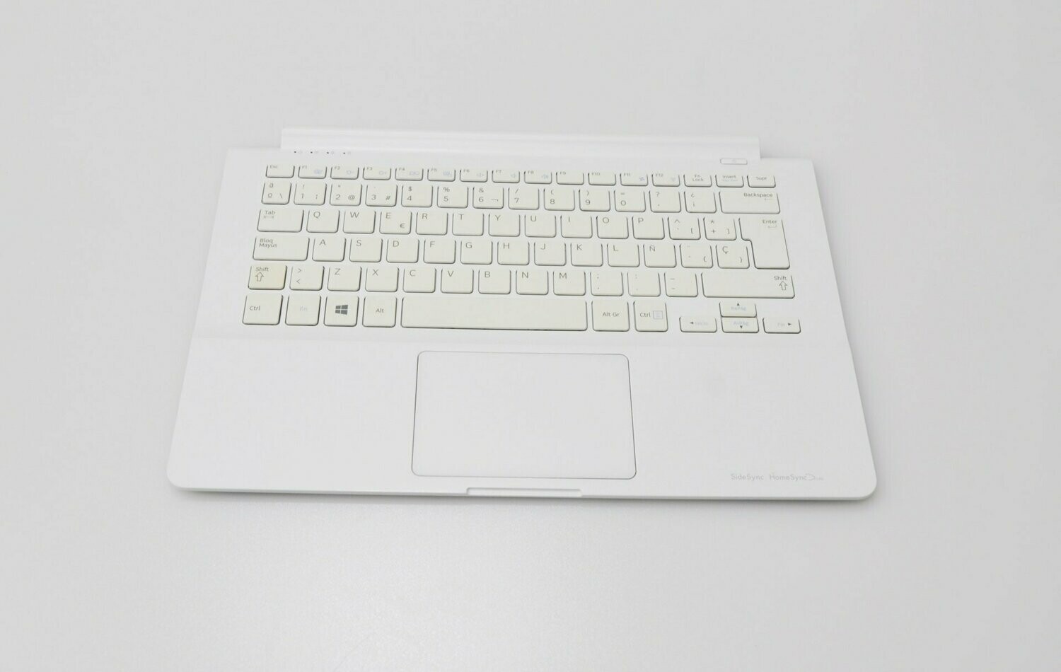 Cover upper ( Cubierta superior ) + Teclado Español  + Palmrest + TouchPad  White Samsung BA75-04676D