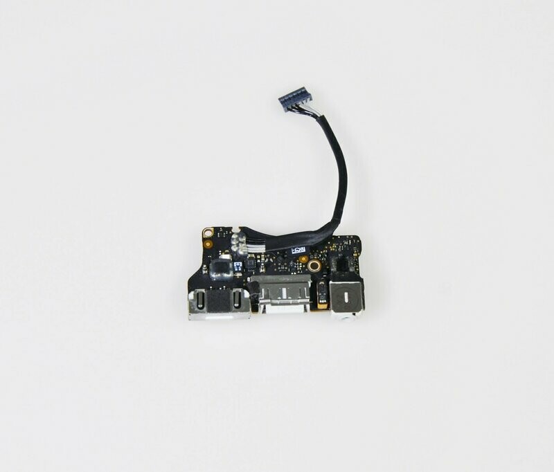 I/O Board / Placa conector carga + Jack Audio 3.5mm + USB MacBook AIR 11" A1465 Early 2015 , 820-3453-A ,  923-0430
