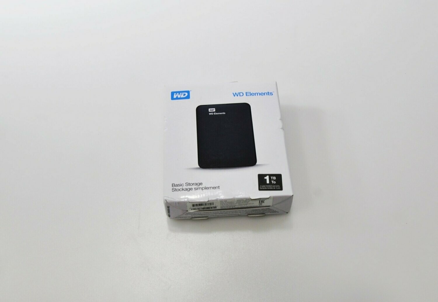 Disco Duro Externo WD Elements de 1 TB con USB 3.0, color negro WDBUZG0010BBK-WESN