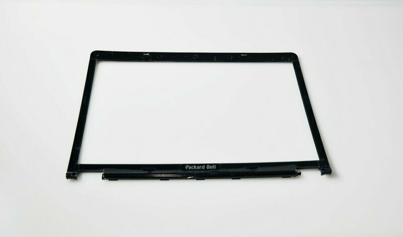 Cover bezel LCD (marco frontal) Negro Packard Bell HERA C LCD BEZEL W/WEBCAM  7436190100