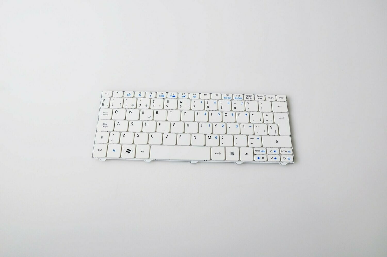 Teclado español blanco Acer Aspire One 532h - KB.I100A.049