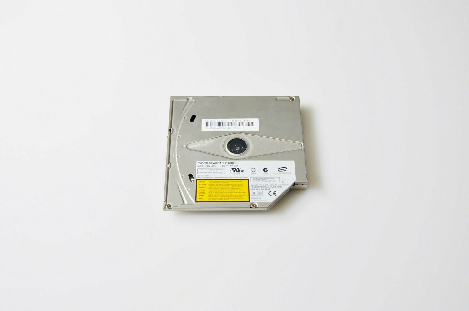 Grabadora  SLW-831S  DVD ± RW (± R DL) / DVD-RAM - IDE - interno ,  KU.00804.016