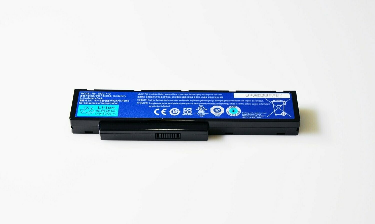 Bateria Original Packard Bell EasyNote MH35 MH45 MB65 , 11.1V 4400mAh  46Wh  6 Celdas SQU-712 , BT.00607.059