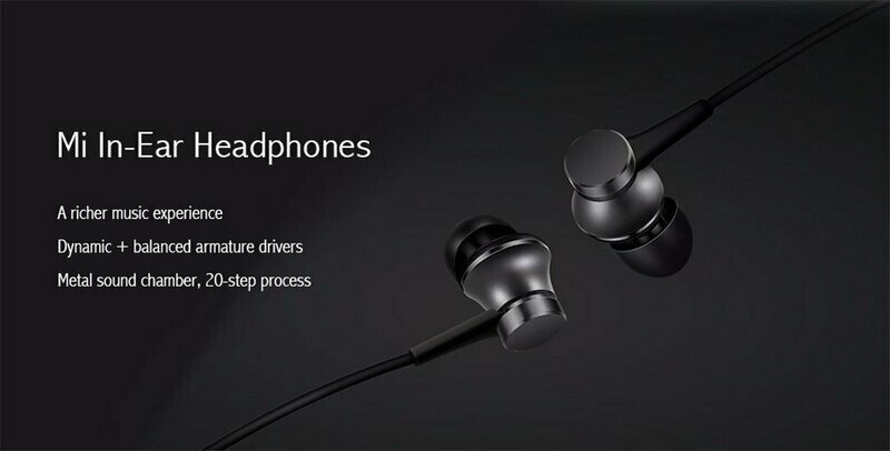 Auriculares Xiaomi Mi In-Ear Headphones Basic HSEJ03JY