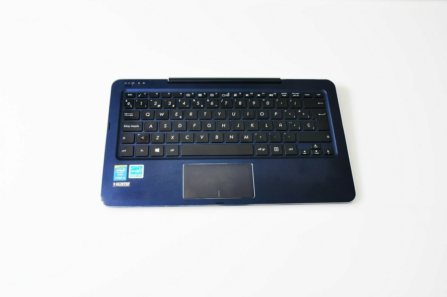 Teclado de acoplamiento completo ( Español ) azul oscuro Asus Transformer Book T300 Chi