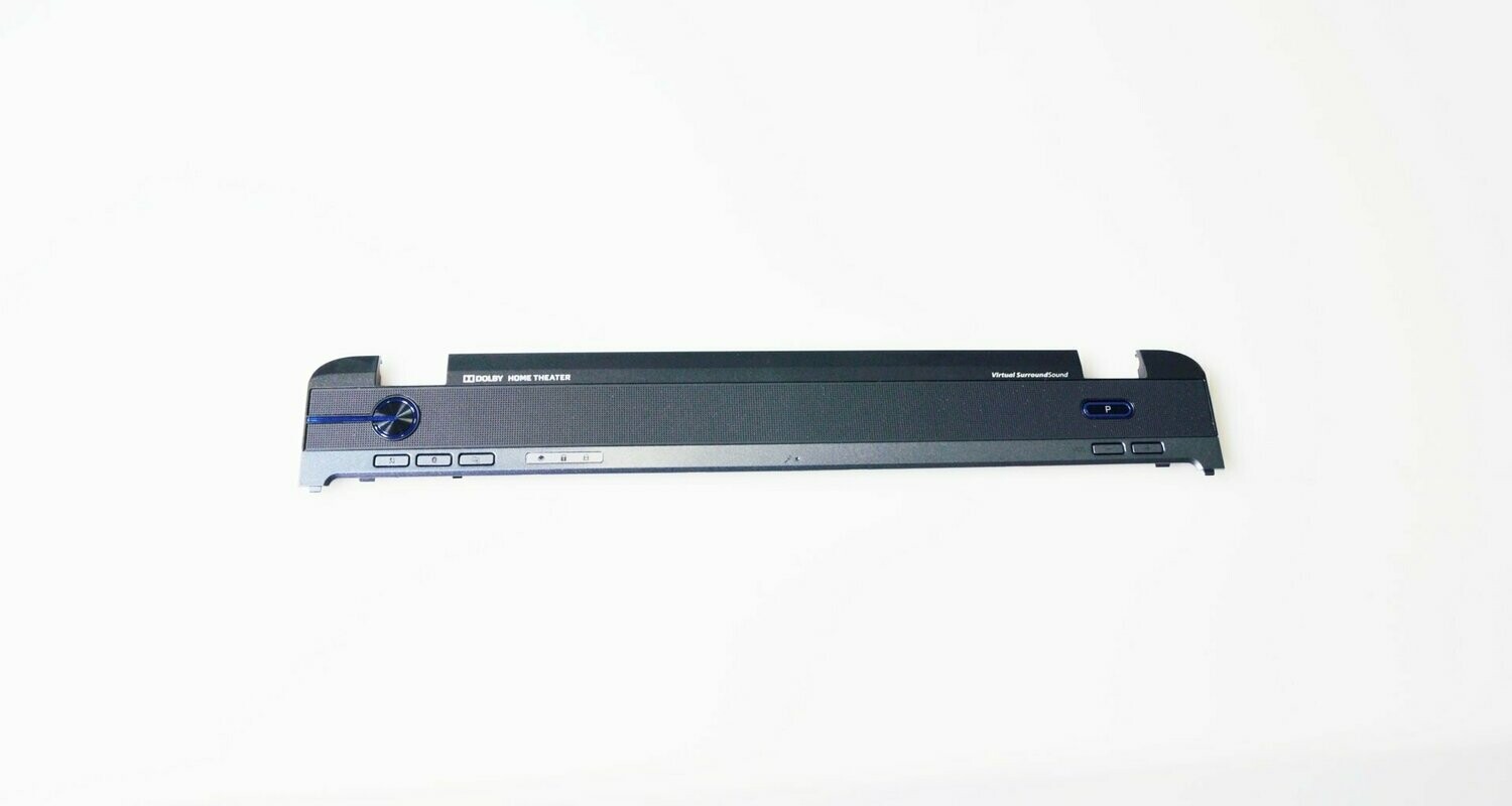 Cover Middle W/Bt/Blue/Light ( Cubierta media con Boton luz azul Bluetooth ) negro y azul  Acer Aspire 5536  42.PAW01.001