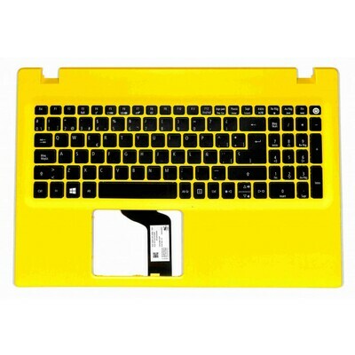 Cover upper (Cubierta superiror) Amarillo + teclado español Acer Aspire E5-573 - 6B.MVUN7.022