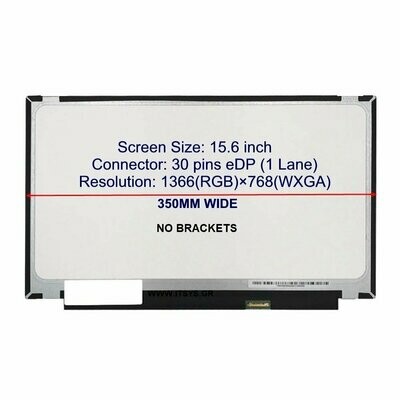 Pantalla 15.6" Slim  30 Pines ( No brackets ) HD ( 1366 * 768 )   N156BGA-EA3 Rev. C2 , KL.1560D.046
