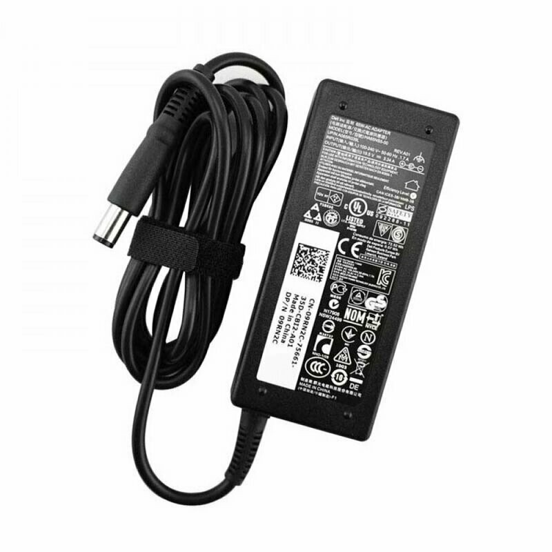 Cargador DELL 19.5V 3.34A 65W , 7.4mm x 5.0mm  ,  LA65NS2-01​ , HA65NS5-00 , AA65NM121 , DA65NM111-00 , FA065LS1-01