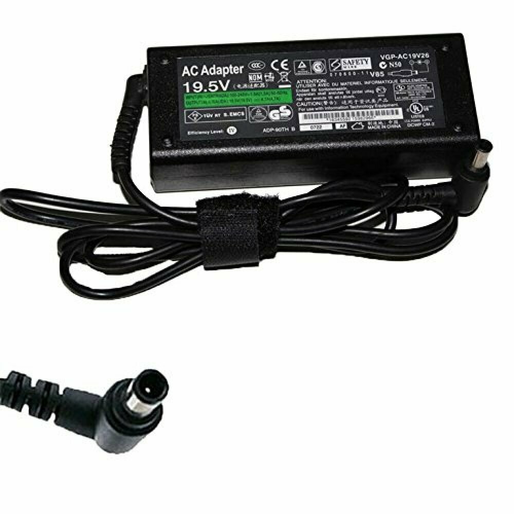 Cargador Sony 19.5V 3.3A 65W , 6.5mm * 4.4mm  VGP-AC19V71