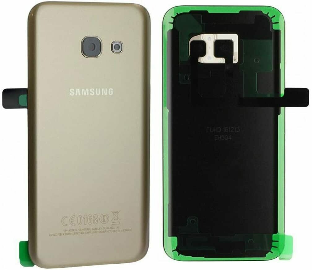 Samsung Galaxy A3-2017 SM-A320F tapa de bateria oro  GH82-13636B