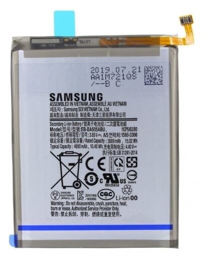 Bateria Samsung Galaxy A50 SM-A505F EB-BA505ABU , GH82-19269A