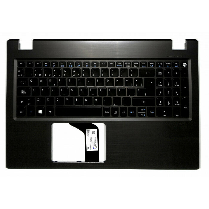 Cover upper (Cubierta superior )  + teclado español (con Backlight) Acer Aspire V3-575G  , 6B.G5EN7.022