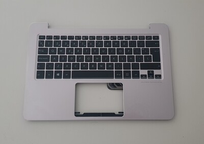 Cover upper ( Cubierta superior ) Plata + teclado español Asus UX305LA-1C NSK-WB21F , 90NB08T5-R31WB0