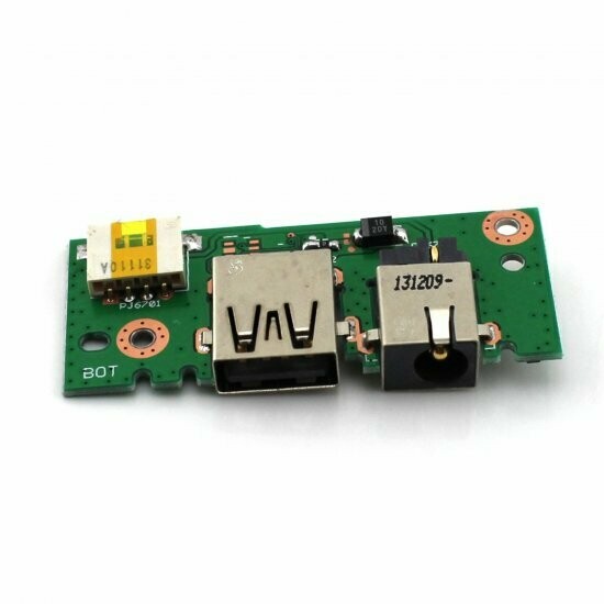Placa conector carga + USB  Asus X301A X401A X501A 60-NLOIO1001-X01 , 32XJ1IB0010 , 90R-NLOIO1000U ,