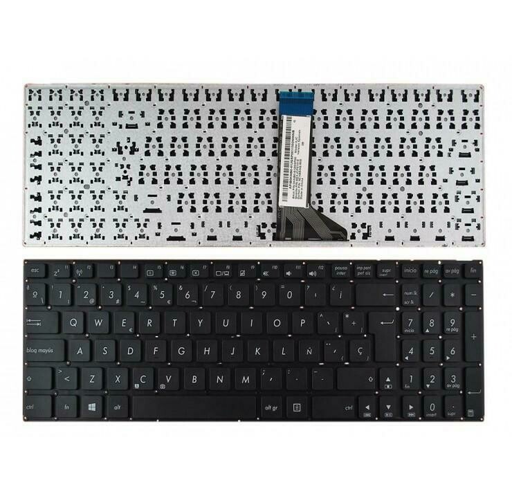 Teclado español negro Asus F555LA F555LJ X555LA X555LJ Series MP-13K96E0-5283