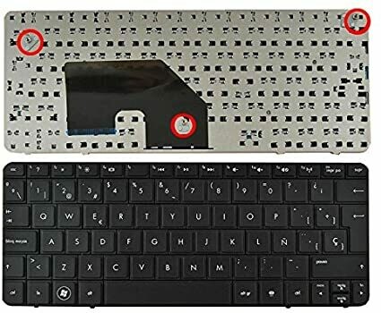 Teclado español negro HP Mini 110-3000 608769-071 CQ10-400 608769-161 608769-071