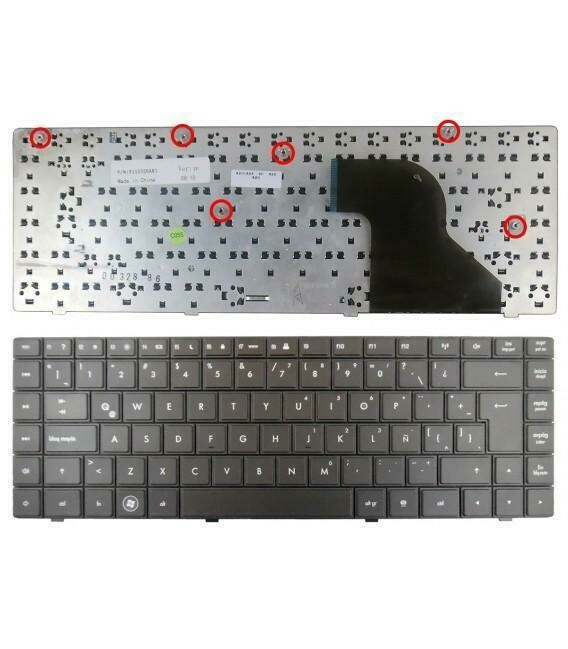 Teclado español negro HP COMPAQ 620 621 CQ620 CQ621 606129-071 , 6037B0046226