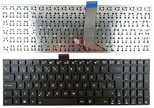 Teclado español negro Asus X502 Series, Asus VivoBook S500  MP-12F56LA-5281W