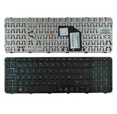 Teclado español negro con marco HP Pavilion G6-2000 AER36P01210, 681800-071