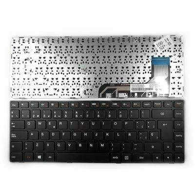 Teclado español negro Lenovo Ideapad 100-14IBY Yoga 11S  5N20H47046, 9Z.NCMSN.00S