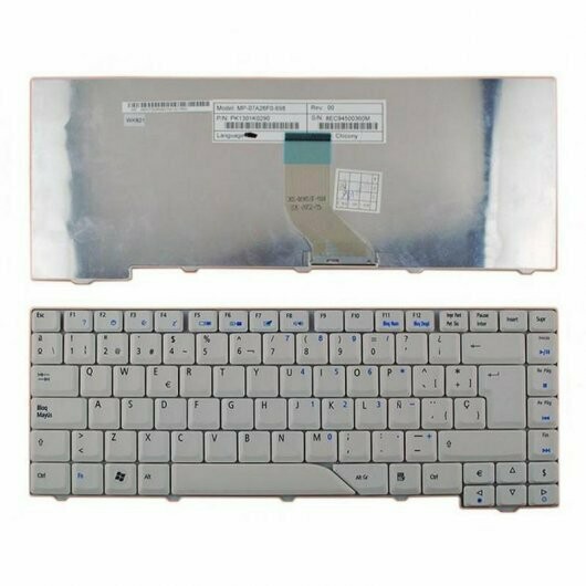 Teclado español blanco Acer Aspire 4710, 4220 Series NSK-H361D