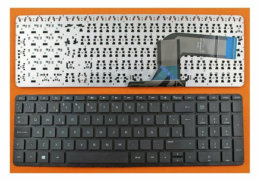 Teclado español negro Hp Pavilion 15-p 17-f  62529-071 , 2B-06901Q110