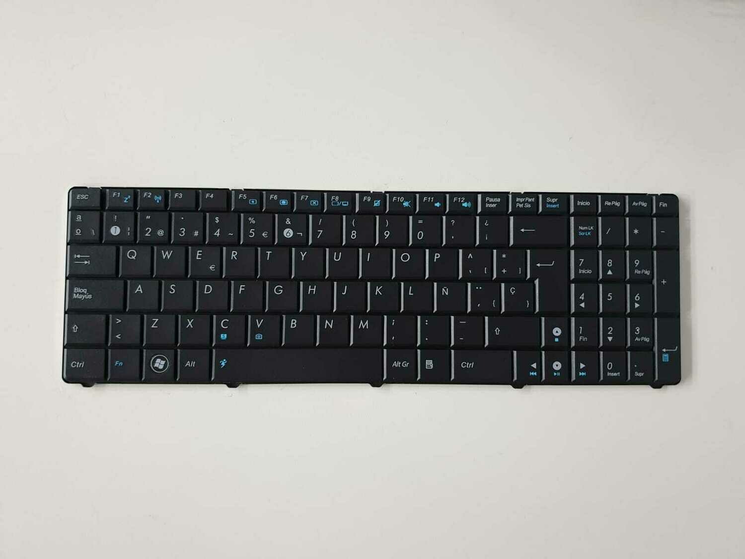 Teclado español negro Asus K50, K60, K70 Series 50-101085, 04GNV33KUS04-3