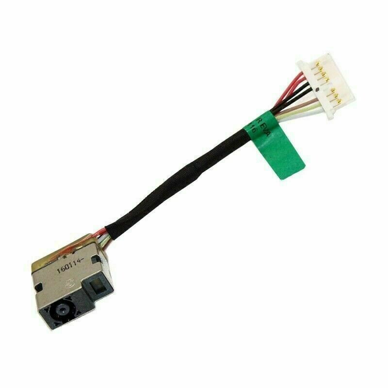 DC Power Jack​ con cable 7cm 8 pines 90W para HP Envy X360 M6-W pabellón 13-S 13-D 11-K 11-K013CL 799735-F51 799735-S51