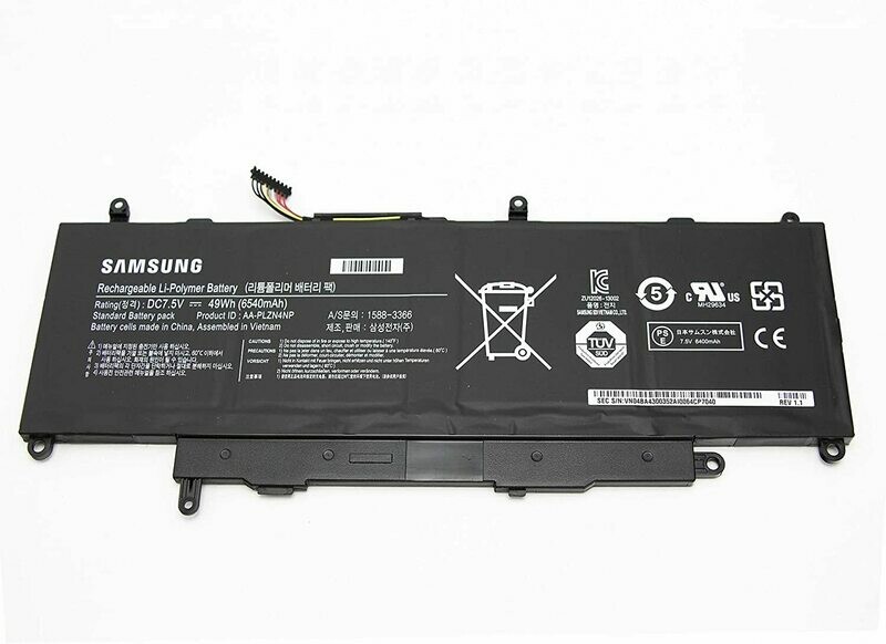 Bateria Original Samsung  Li-Ion 7.5V 6540mAh 49Wh  4 Celdas AA-PLZN4NP, BA43-00352A