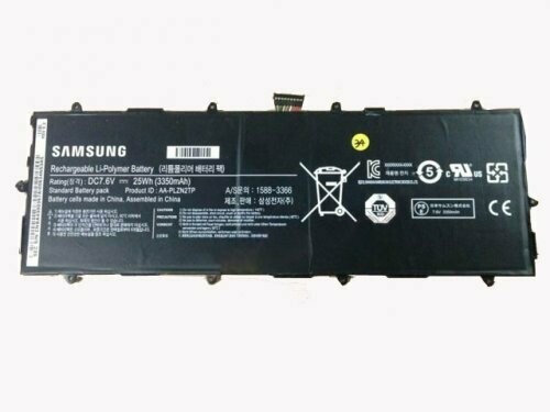 Bateria Original Samsung ATIV Tab 3 10.1  Li-Ion 7.6V 3350mAh 25Wh  2 Celdas  AA-PLZN2TP, BA43-00367A