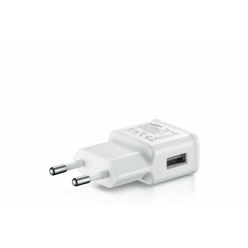 Cargador USB Original Samsung, EP-TA20EWE, blanco, Ref: GH44-02712A