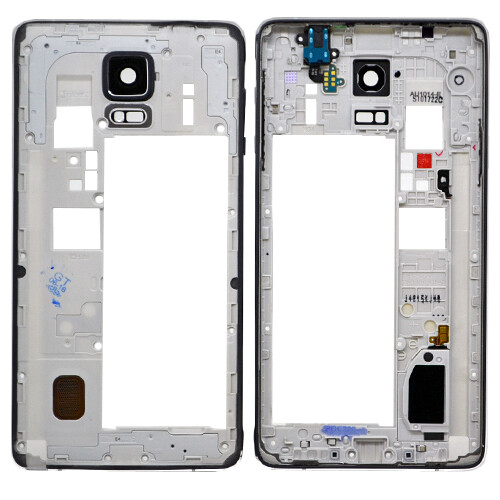 Marco medio + Altavoz  Samsung  Galaxy Note 4 SM-N910F  Negro GH96-07639B
