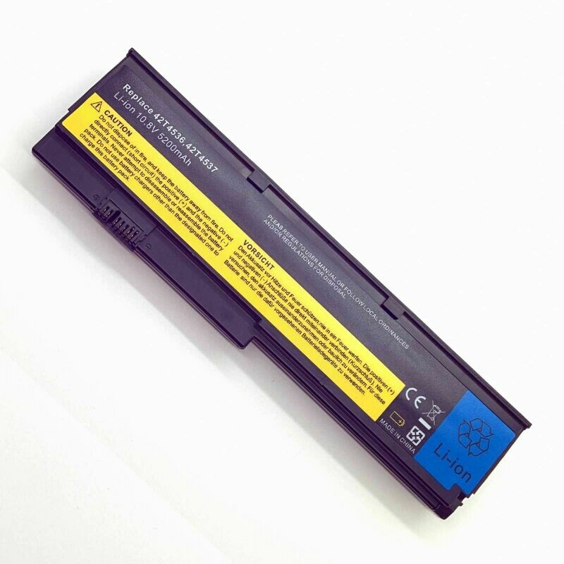 Bateria Lenovo 10.8V 5200mAh 56Wh  6 Celdas CBI3062A, 42T4536