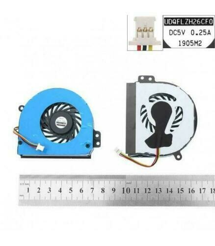Ventilador CPU Dell Inspiron 14R N4010 1464 1564 P08F P09G 13R 1764 3pines DC5V  UDQFLZH26CF0, DFS531205HC0T