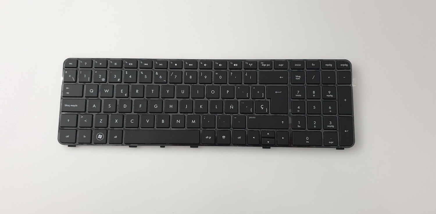 Teclado español negro Hp DV7-4000 AELX7P00310 , 593298-071