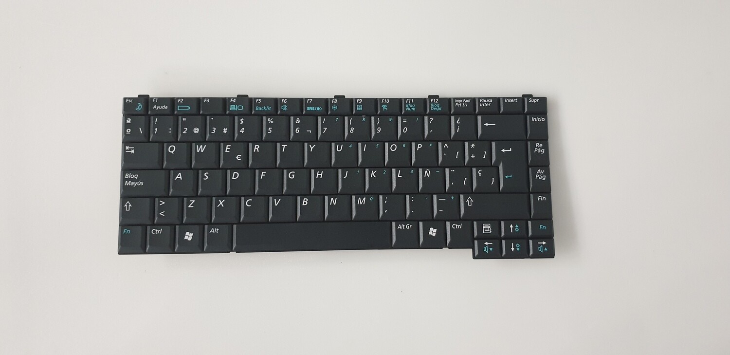 Teclado español negro Samsung NP-R50 , BA59-01588D